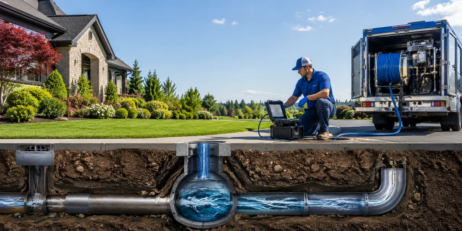 Drainage restoration information for Auburn, WV